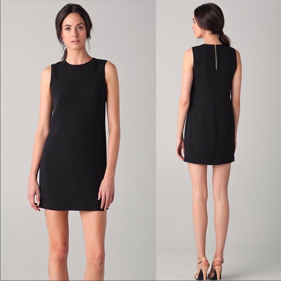 Vince Dresses & Skirts - VINCE Silk Black Sleeveless Shift Dress